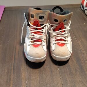 Jordan Kids Sneakers in Red and White